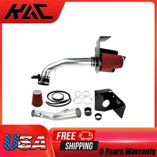 Cold Air Intake Kit Red Filter w/ Heat Shield For 12-13 Chevy Silverado 5.3TL