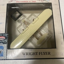 Model Power Postage Stamp  Planes WRIGHT FLYER- Sealed 1/100 Die Cast