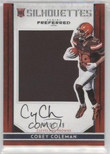 2016 Panini Preferred Rookie Silhouettes 20/149 Corey Coleman #65 Auto 7l6