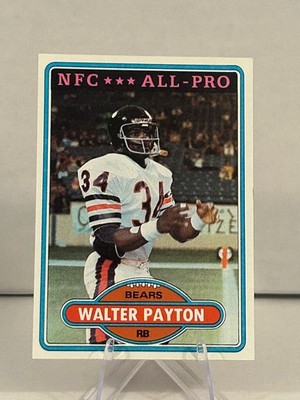 1980 Topps #160 Walter Payton