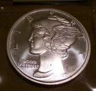 2013 Mercury Design 1 oz .999 Fine Silver Round Uncirculated LOOK !!!!!