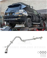 For 03-24 Toyota 4Runner | T304 Stainless Steel Cat Back Exhaust System Kit