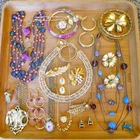 Vintage & Mod Costume 22 Piece Jewelry Lot Sar Cov Parklane Lc Barlow