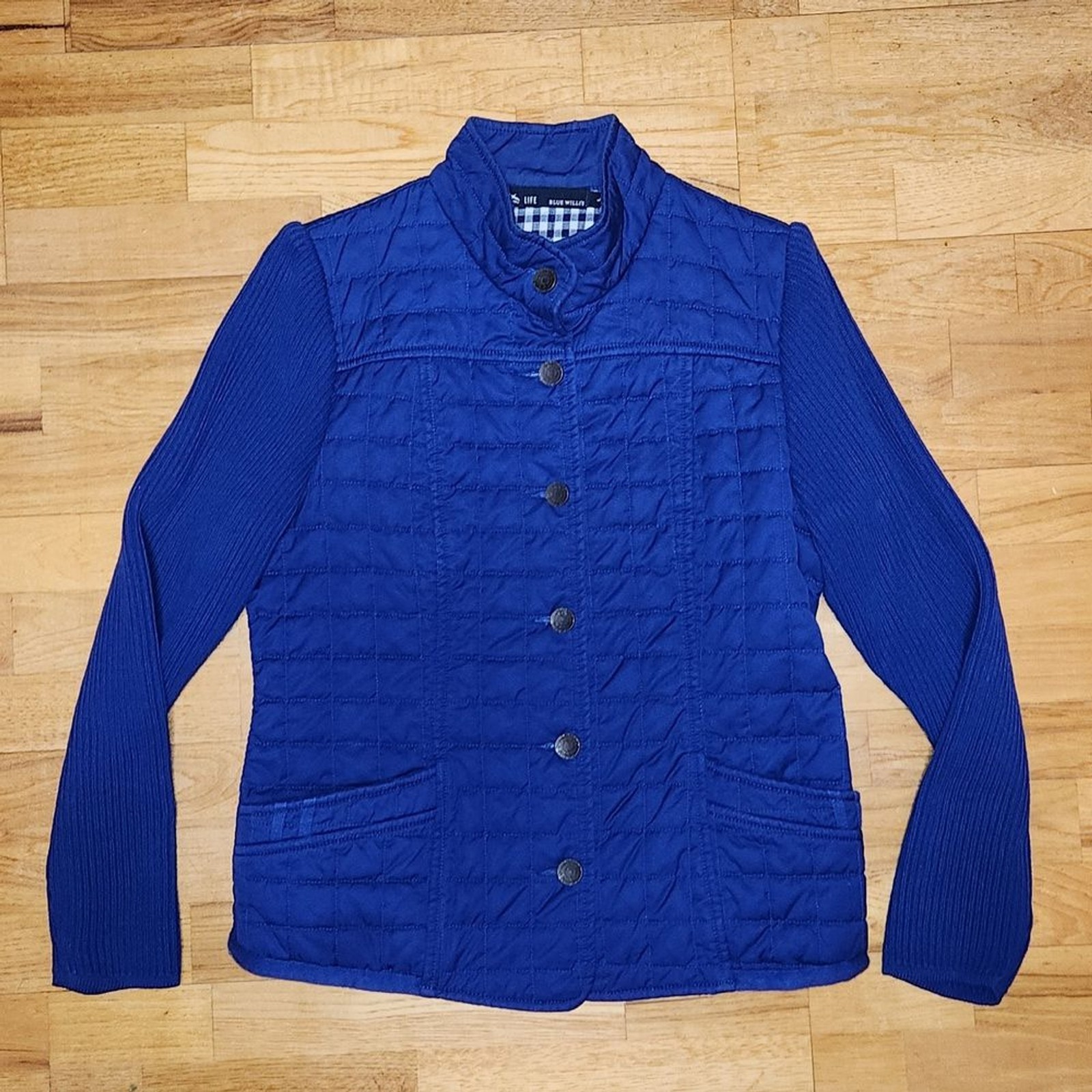 Blue Willi's Dark Blue Button-up Jacket Women's S… - image 1