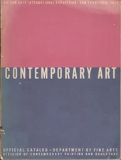GOLDEN GATE International Exposition  CONTEMPORARY ART 1939 Official Catalog