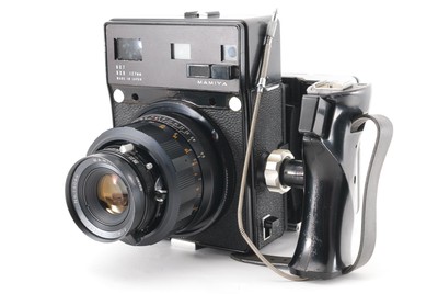 Exc +5] Mamiya Press Film Camera + sekor P 127mm f4.7Lens Pola