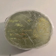 Camille Beckman Glycerine Bar Soap 3.5 oz ULTRA RARE White Lilac