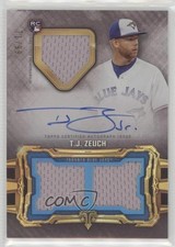 2020 Triple Threads Rookie and Future Phenom Relics 71/99 TJ Zeuch Auto 6fs