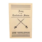 Army of the Confederate States 1861 Army Regulations Paperback (modern era)