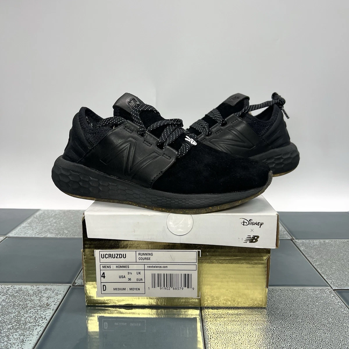New Balance Fresh Foam Cruz V2 Mens Size 15 2E Black Athletic Shoes Running Amazon.com | New Balance Fresh Foam Cruz v1 Reissue Shoes  main image 2
