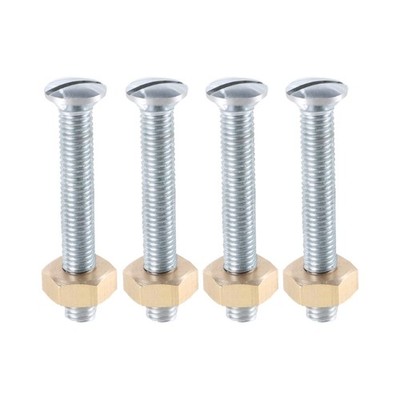 4Pcs 6mm Panel Fixing Screws Cartridges Phonograph Screw for Garrard 301
