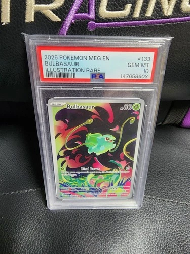 Bulbasaur 133/132 Illustration Rare Mega Evolutions PSA 10 Pokemon TCG Cards