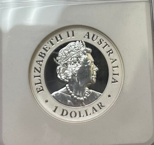 2022 P $1 Australia Silver Proof Wedge Tailed Eagle NGC PF70 Mercanti Signed 1oz - Picture 6 of 9