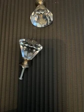 crystal cabinet door knobs