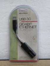 1x Monoprice USB 3.0 to Gigabit Ethernet Adapter