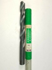 39/64" Jobber Length Drill Bit R10 HSS Straight Shank Precision Twist Drills