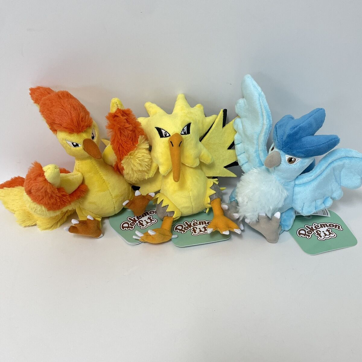 Zapdos Moltres Articuno, Pokemon Stuffed Animals