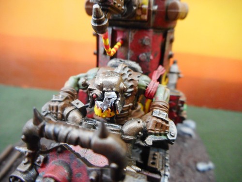 Space Orks Proxy Fast Attack Vehicle Kitbash Wartrack Skorcha Bemalt - Picture 5 of 6