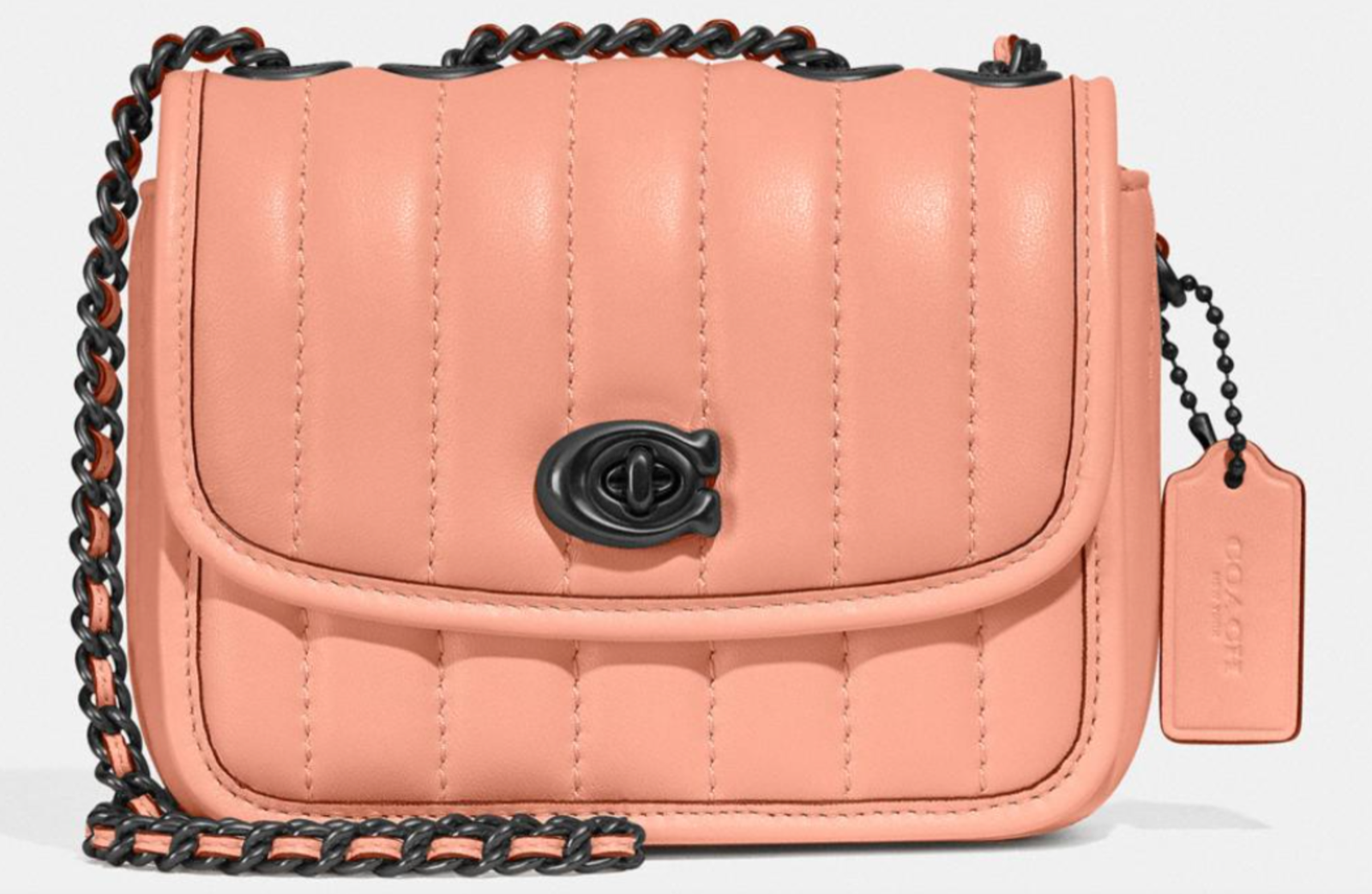 coach madison quilted bolsa