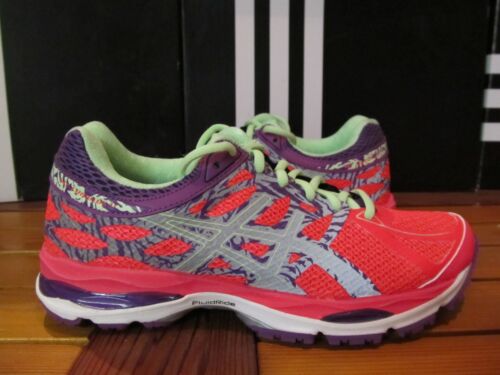 Mujer ASICS Gel Cumulus 17 Ligero Show 3M Plata Lila 6 T5E9N 2593 Atletismo | eBay