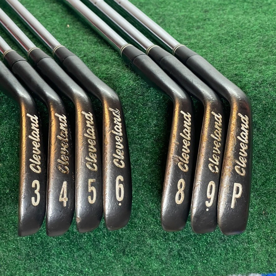 Cleveland TA3 Tour Action Iron Set 3-PW (NO 7I)Gunmetal Form Forged SS Shaft RH - Image 2 of 4