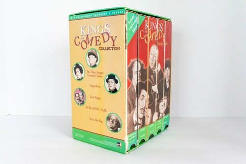 Kings of Comedy Collection VHS Stooges W.C. Fields Groucho Marx Benny Allen - Picture 3 of 12