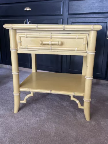 Mid Century Modern Dixie Aloha  Nightstand 