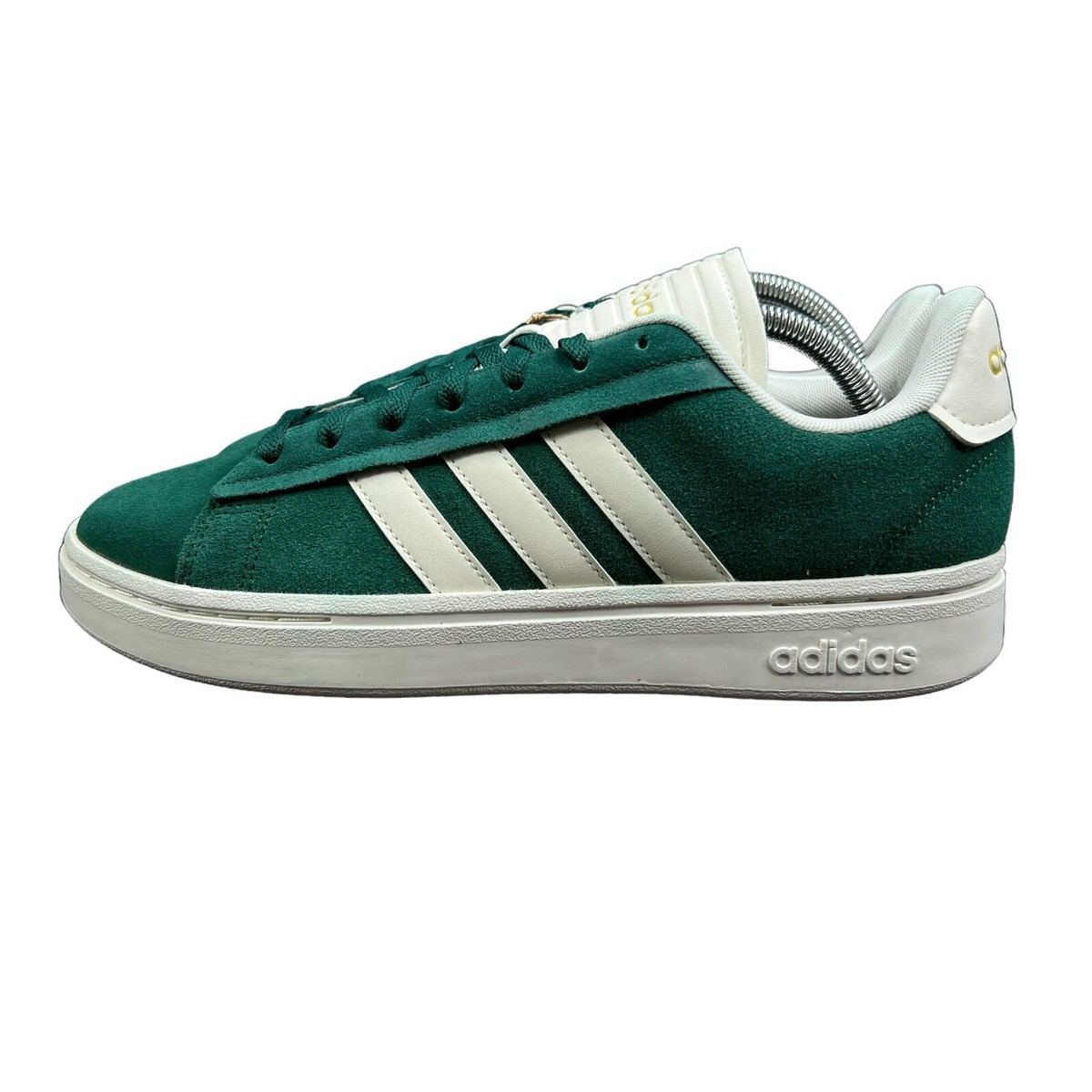 Adidas Grand Court Alpha Collegiate Green White Gold Shoes