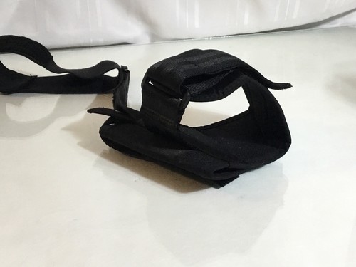 Uncle Mike's Black Sidekick Cordura Nylon Ankle Holster Size 1 F2-16 - Picture 5 of 6