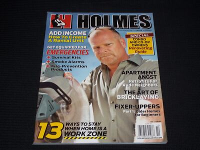 2011 OCTOBER MIKE HOLMES MAGAZINE - HOME WORK ZONE FRONT COVER - L 16953