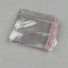 15000pcs 60mm x 80mm Clear Resealable Cello Plastic Envelope