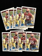 25 Card Lot 2023 Donruss Football Rated Rookie cards K.J. Henry #400