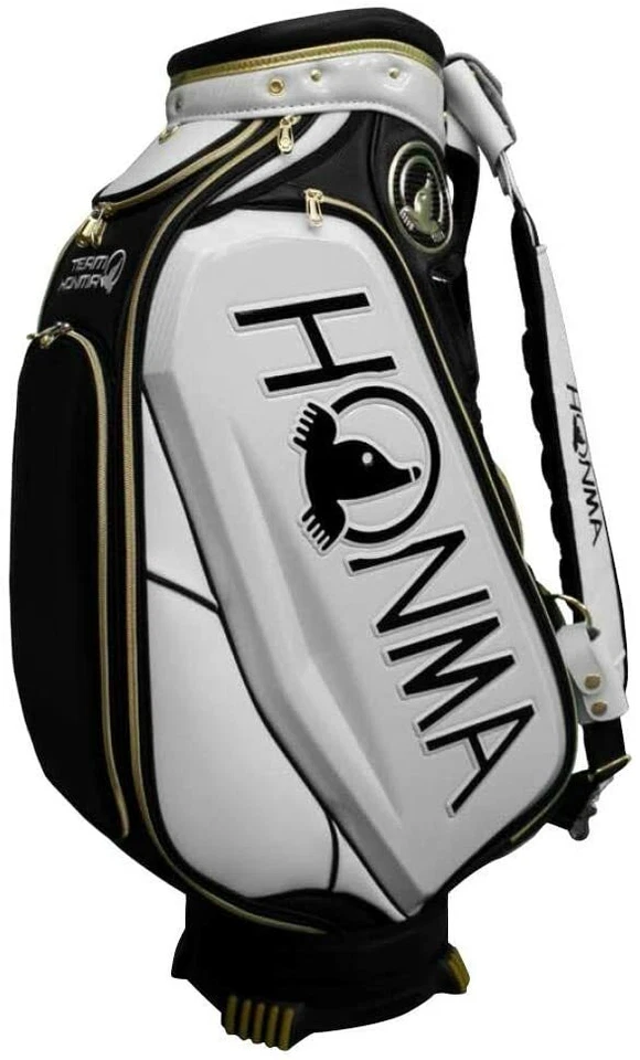 Новая сумка для персонала HONMA Golf Official Tour Release 9,5 дюйма белая или черная - Изображение 4 из 4
