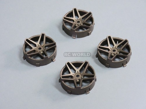 Tetsujin SOUTHERN CROSS Rim INSERTS 3/6/9 Offset -MATTE BRONZE -4 pcs TT-7563 - Picture 6 of 12