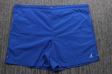 Nautica Vintage Designer Swimwear Swim Shorts Drawstring Built in Brief Men's XL