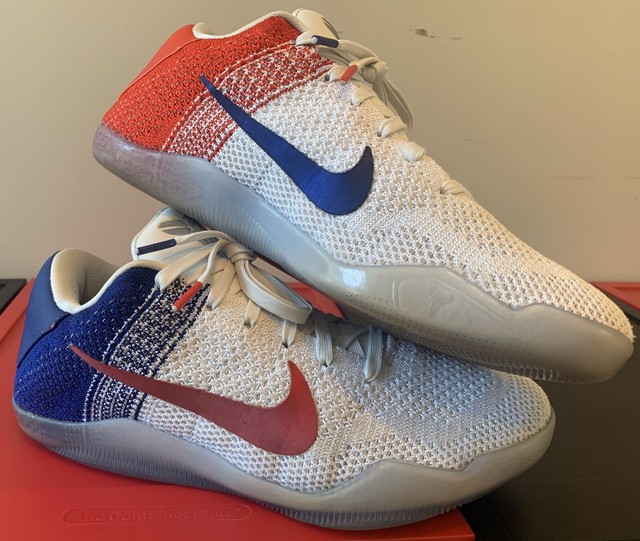 Nike Kobe 11 XI Elite Low USA Olympic Sz 8.5 *Rare* 822675-184 100% Authentic for sale online