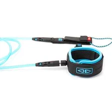 O&E - Ocean And Earth - Moulded Comp Surfboard Leash - Multiple Colors