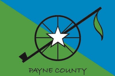 Aufkleber Payne County Oklahoma Flagge Fahne 8 x 5 cm Autoaufkleber Sticker