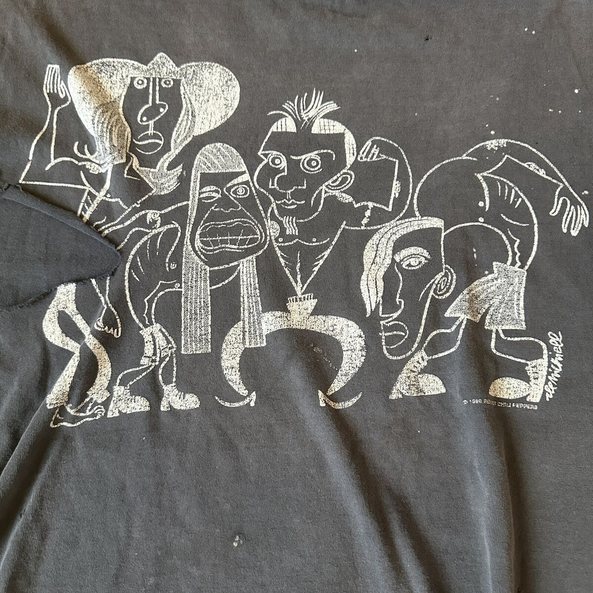 Vintage 1990 Red Hot Chili Peppers Shirt Giant USA Faded Vintage 1990 Red Hot Chili Peppers Shirt Giant USA Faded