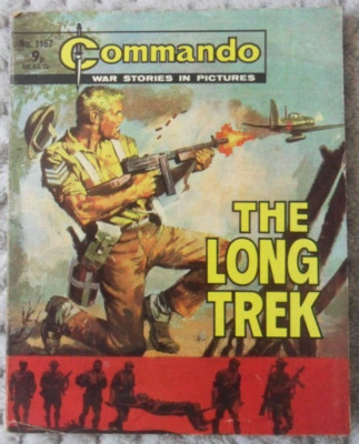 Commando Comic. The Long Trek. Issue No 1167.