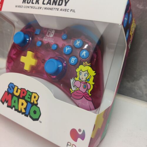 Controlador de interruptor con cable PDP Rock Candy con licencia oficial - Princess Peach - Imagen 2 de 9