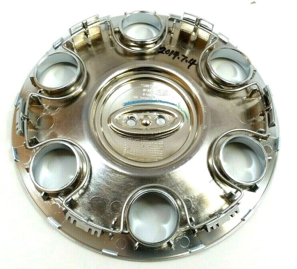 Оригинальный центральный колпак ступицы колеса из полированного алюминия для Ford Expedition F-150 7L1Z1130D - Изображение 3 из 4