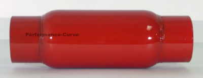Cherry Bomb Glasspack Muffler 3'' INOUT  12'' OAL - 87524CB