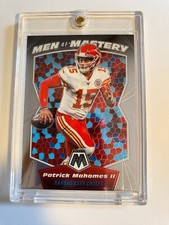 Patrick Mahomes, Panini 2020, Man of Mastery Insert, Mosaic