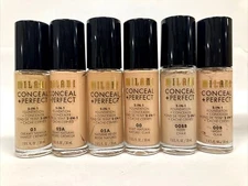 2 Pack Milani Conceal + Perfect 2-in-1 Foundation+Concealer 1 fl.oz Choose Shade