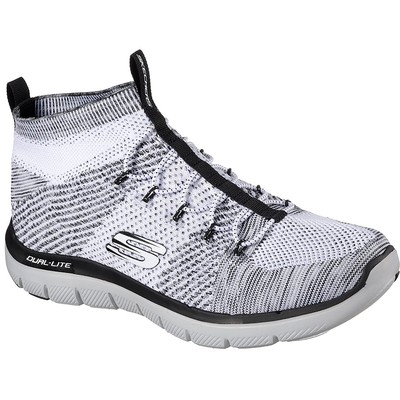 white high top skechers