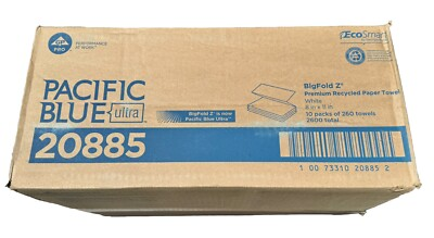 #ad #ad Pacific Blue Ultra Z C Fold Replacement Paper Towels 8 x 11 White 260 Pack 10 $59.98