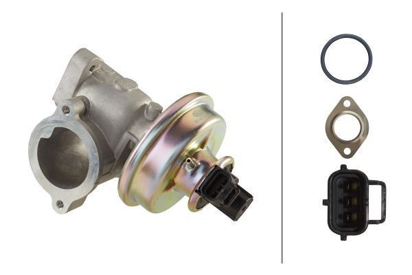 HELLA EGR Valve Exhaust Gas Recirculation Fits Ford Transit Transit Tourneo