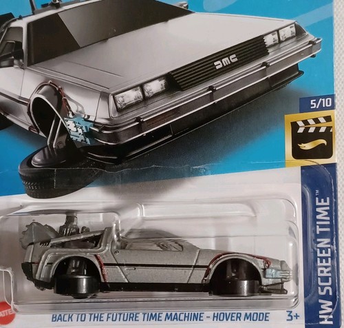 2022 HOT WHEELS *BACK TO THE FUTURE* *TIME MACHINE HOVER MODE* *HW SCREEN TIME* - Imagen 2 de 8