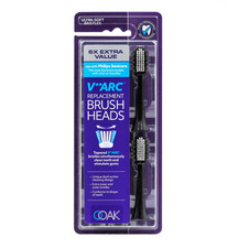 OOAK Philips Sonicare Replacement Brush Heads-6 Pack Fits most Sonicare models